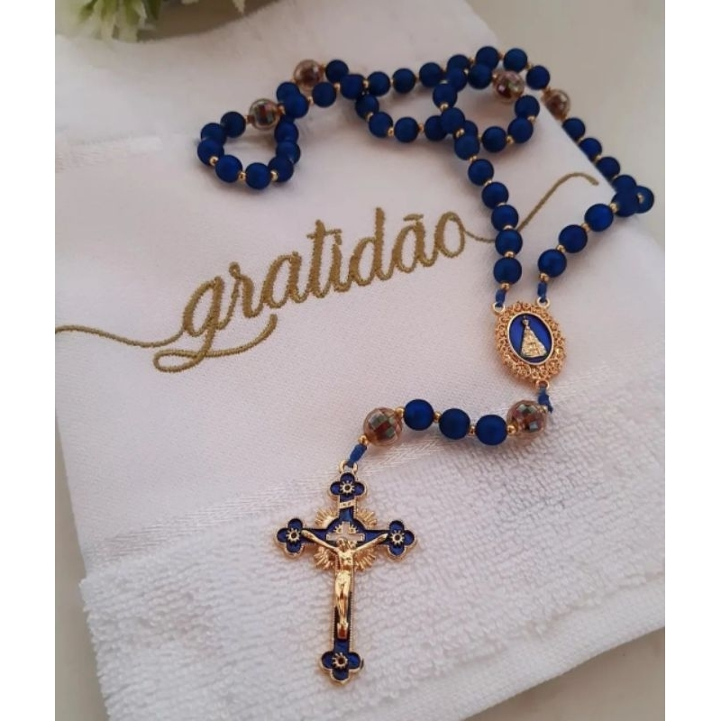 terço Nossa Senhora Aparecida strass