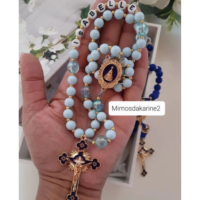 terço Nossa Senhora Aparecida strass